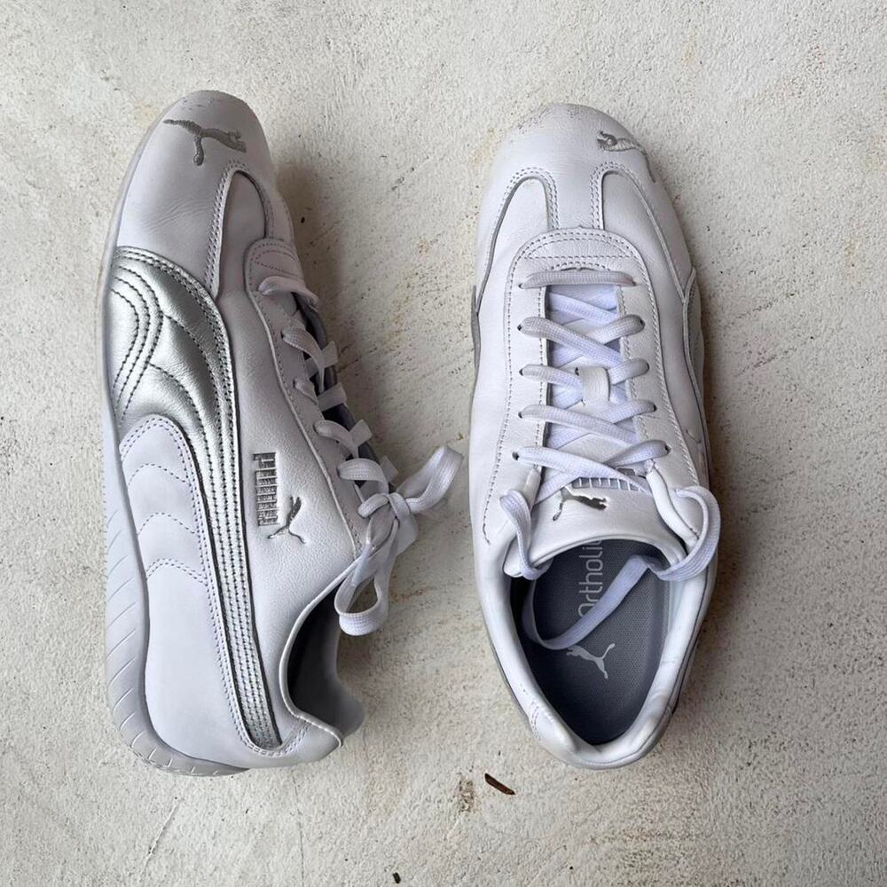Puma Speedcat Triple White Sneakers Sz10 Racing Shoes Low Prada monte carlo like